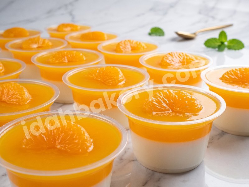 Puding Jeruk Mandarin
