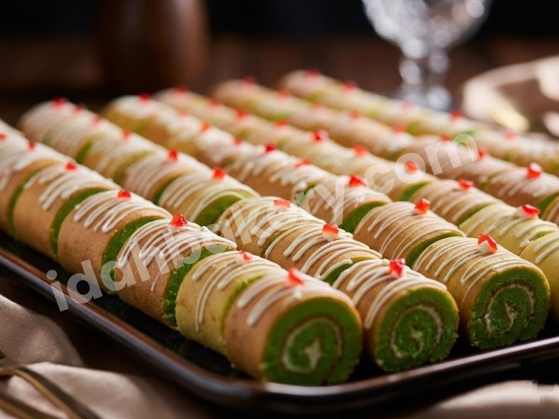 Roll Cake Mini Pandan